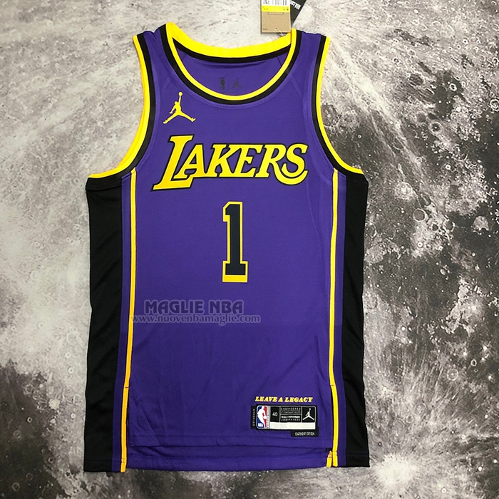 Maglia
 NO 1 Los Angeles Lakers Statement 2022-23 Viola
 D'Angelo Russell